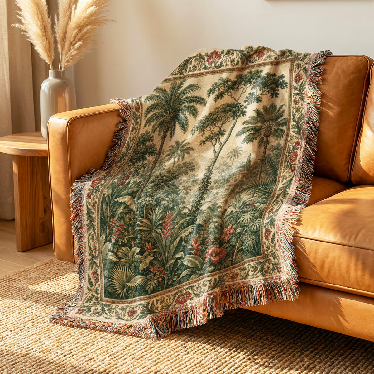 The Heritage Palm Garden Blanket