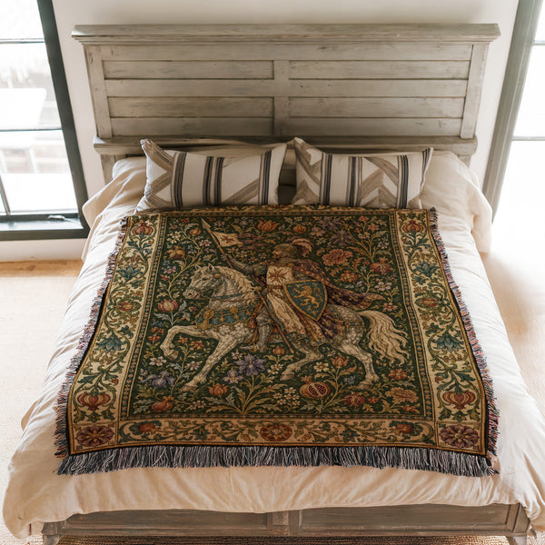 The Pomegranate Knight Blanket