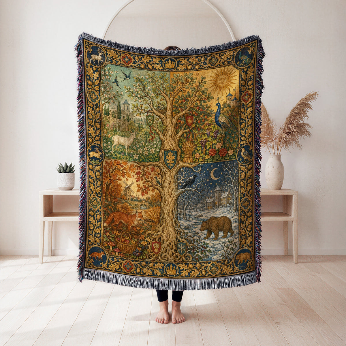 The Four Seasons of the Vale Blanket