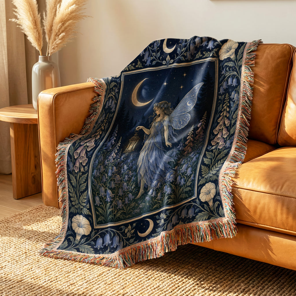 Bluebell Lantern Fairy Blanket