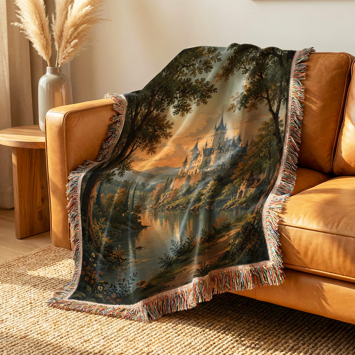 The Lakeside Castle Blanket