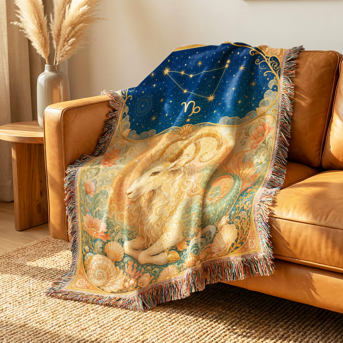 Capricorn Sea-Goat Blanket