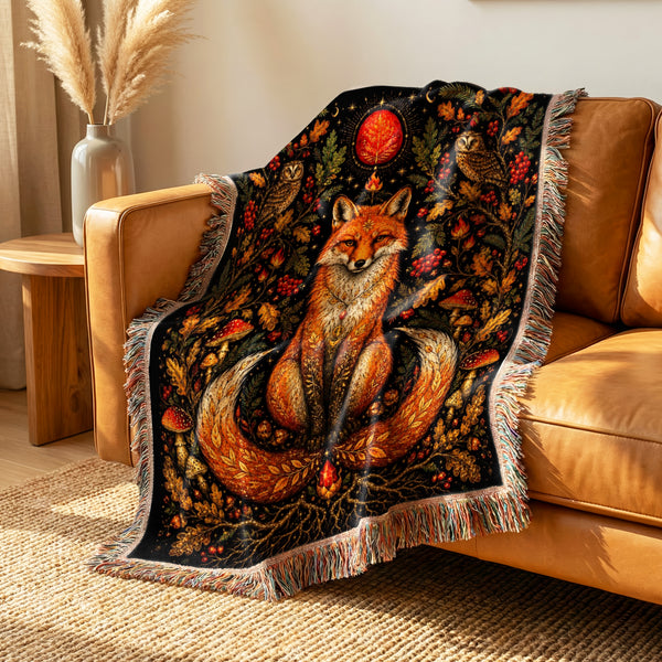 The Ember Fox of the Enchanted Grove