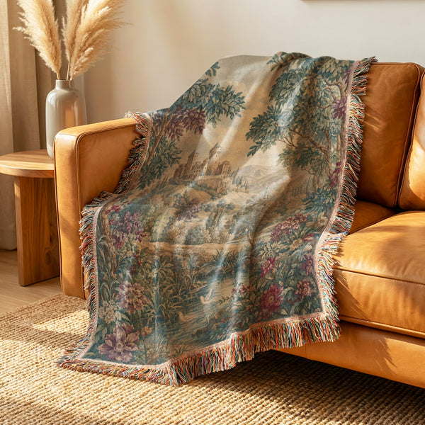 The Forgotten Castle Garden Blanket