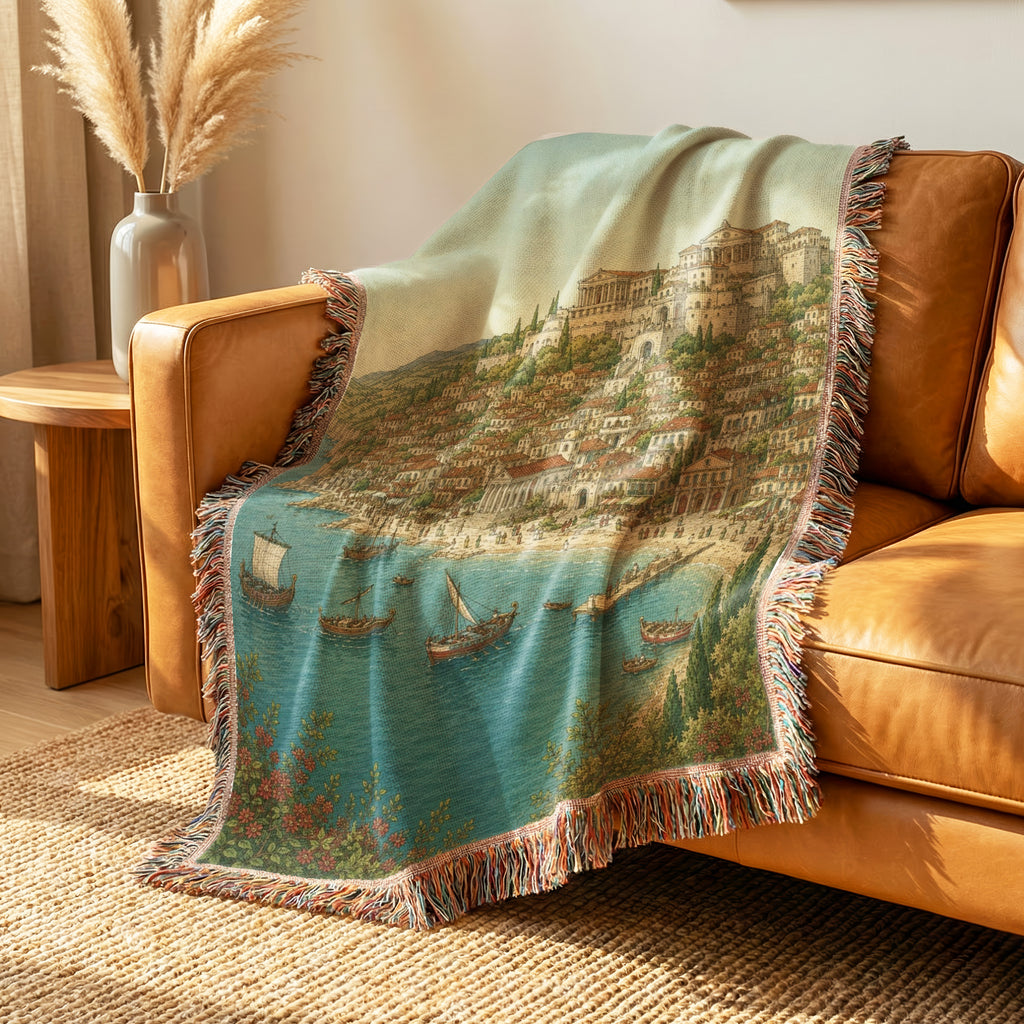Harbour of the Old Kingdom Blanket