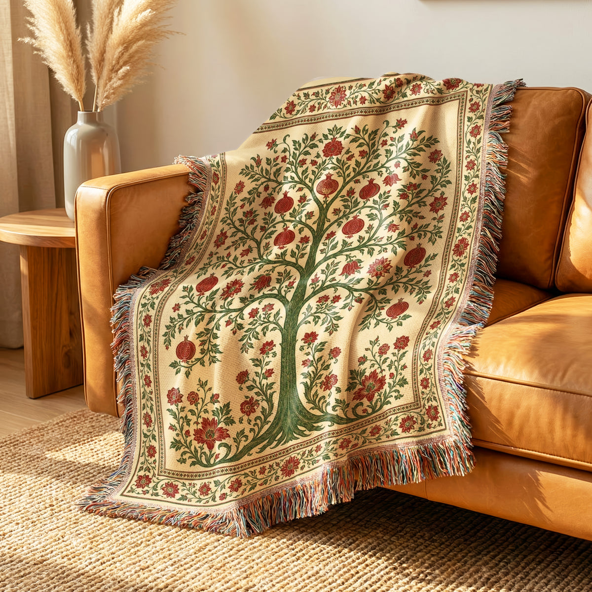 The Pomegranate Tree Blanket