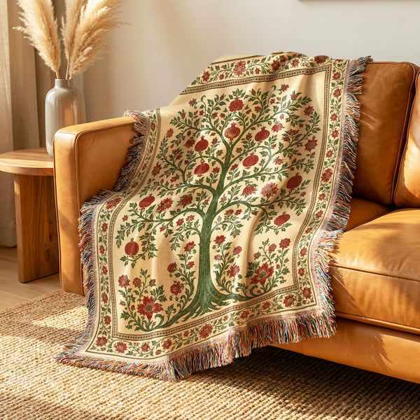 The Pomegranate Tree Blanket