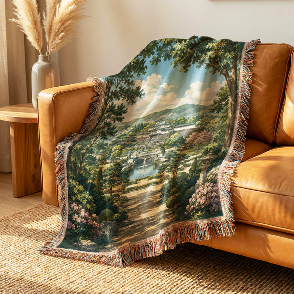 The Palace Garden Path Blanket