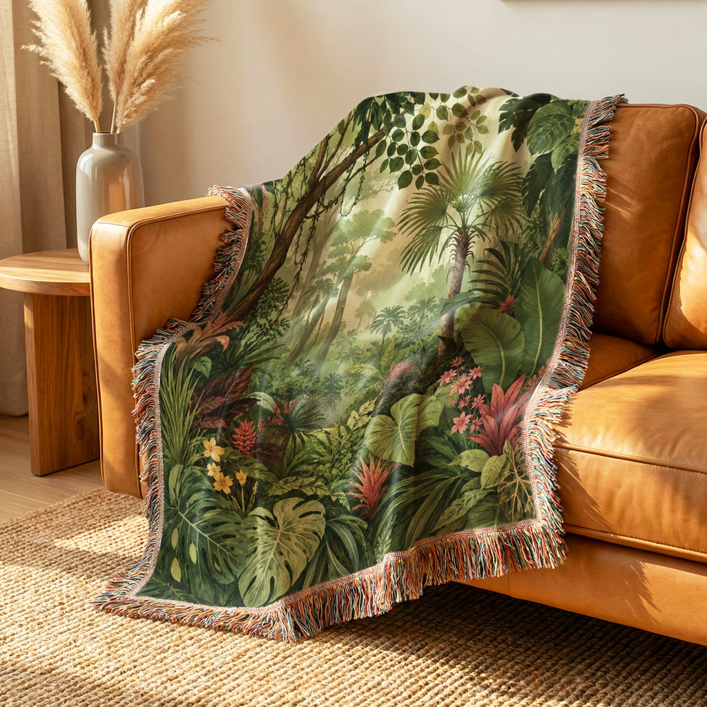 The Verdant Rainforest Blanket