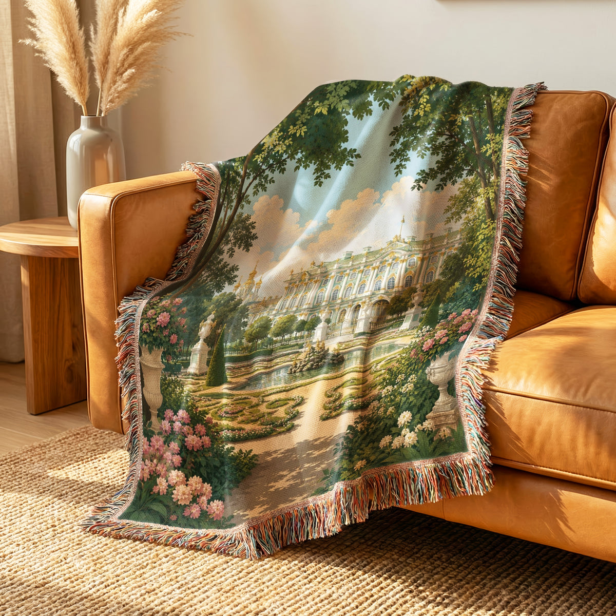 The Imperial Rose Garden Blanket