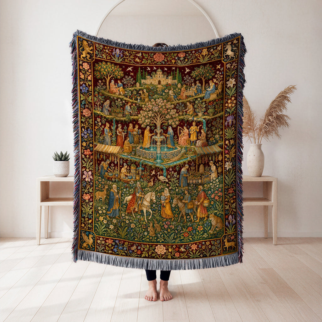 The Enchanted Castle Fair Blanket