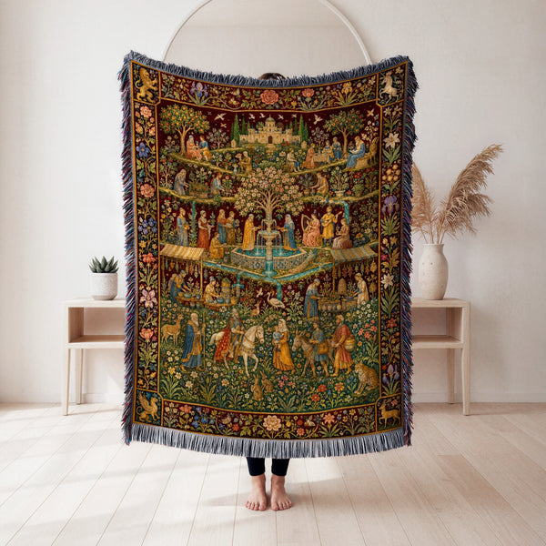 The Enchanted Castle Fair Blanket