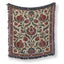 Ivory Pomegranate Garden Blanket