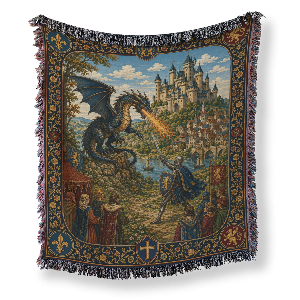 The Azure Dragon of the Vale Blanket Main image