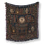 The Hedgehog's Candlelit Library Blanket
