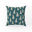 Garden Gnomes – Teal Woodland Pillow
