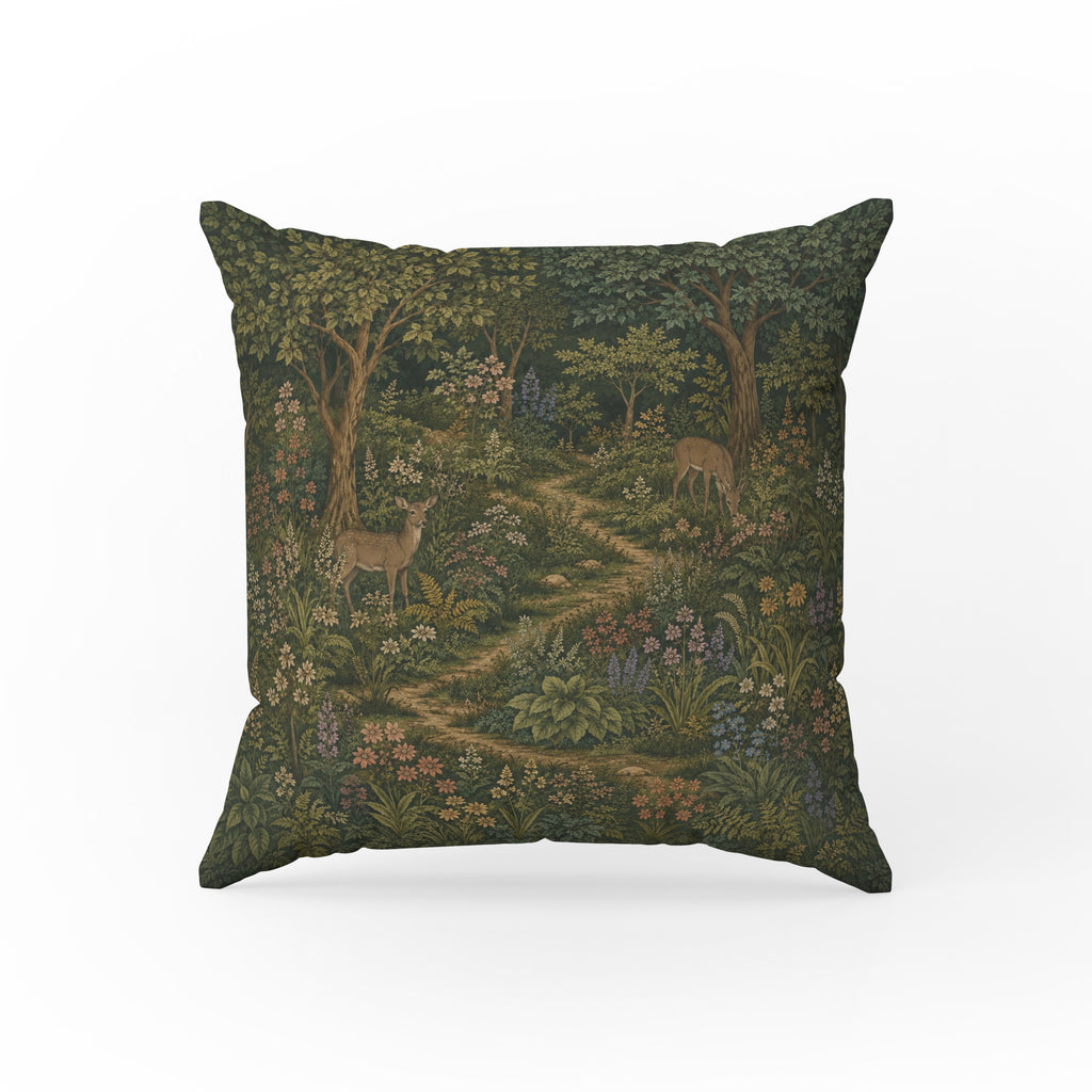 Deerpath Enchanted Woodland Pillow