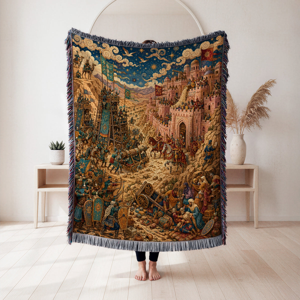 The Siege of the Rose City Blanket