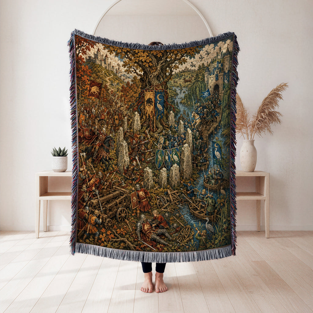 The Battle Beneath the Ancient Oak Blanket