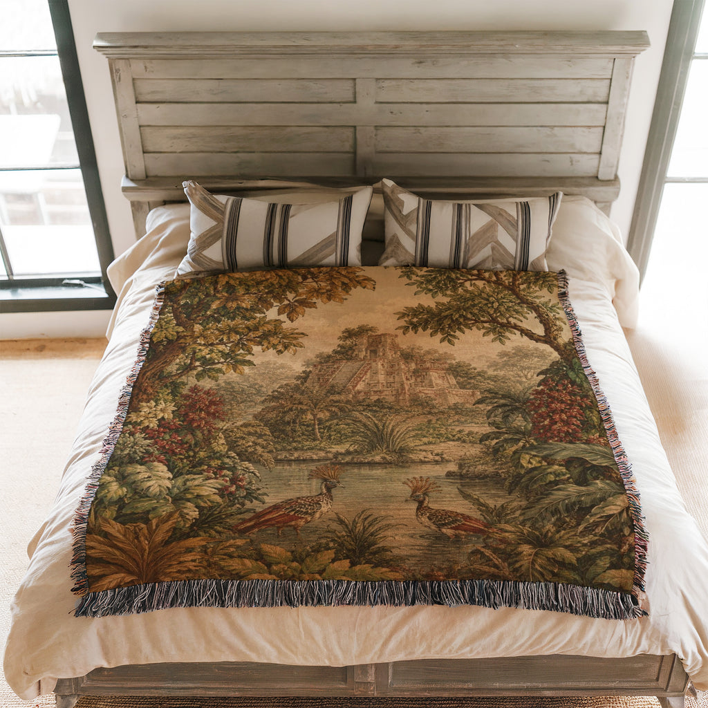 Temple of the Hidden Jungle Blanket