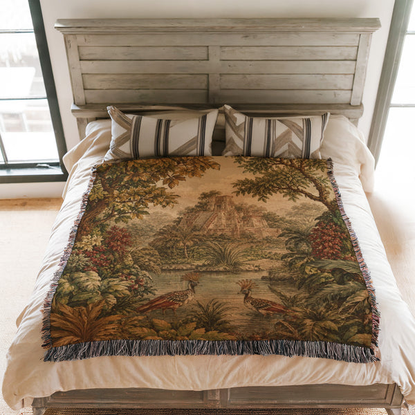 Temple of the Hidden Jungle Blanket