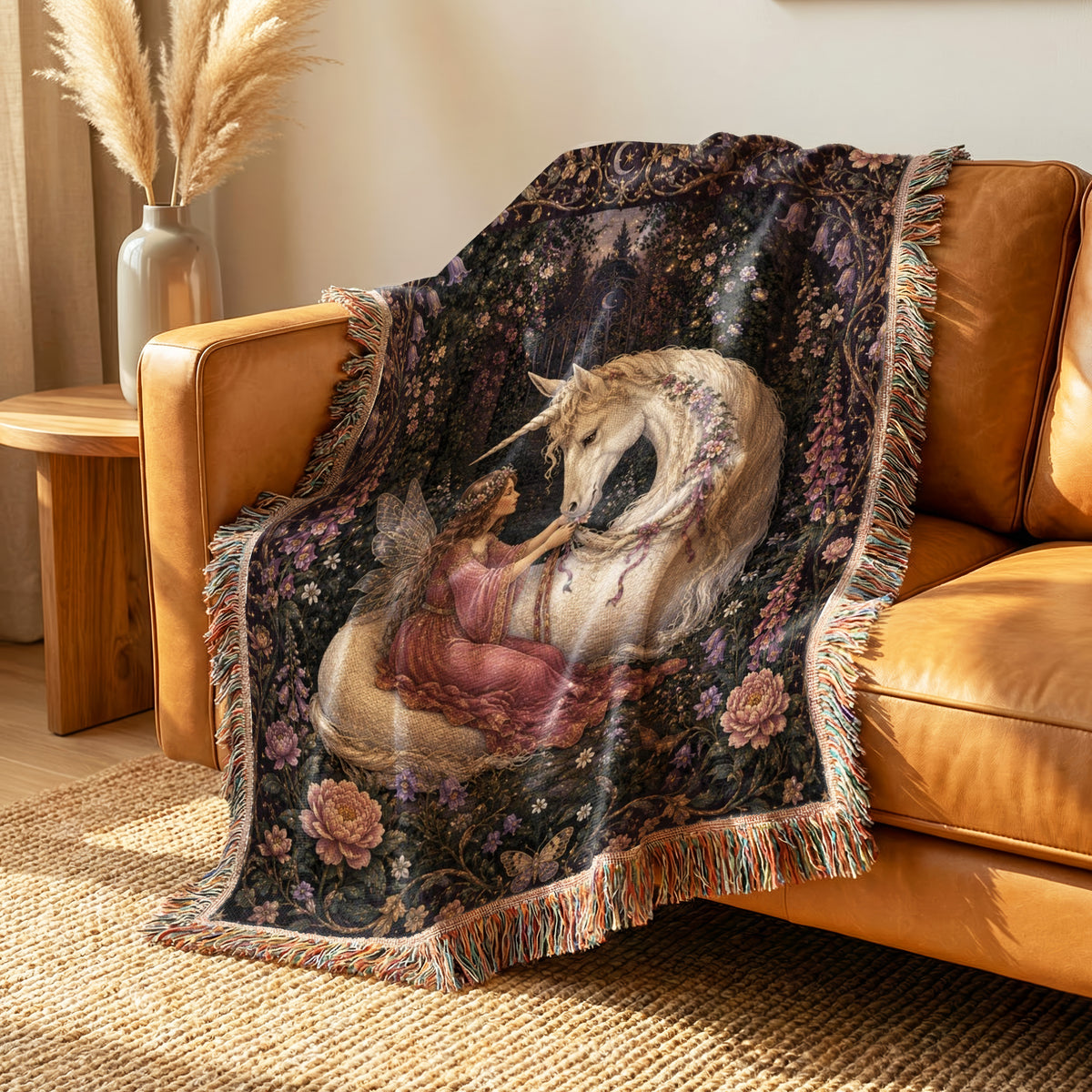 Fairy & Unicorn Garden Blanket