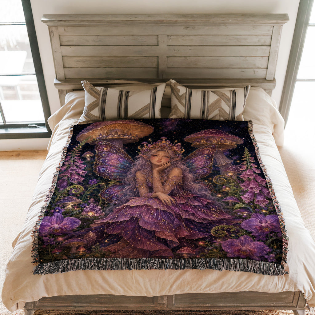 The Violet Mushroom Fairy