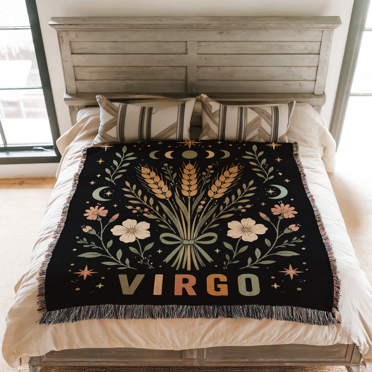 Virgo Celestial Harvest Blanket
