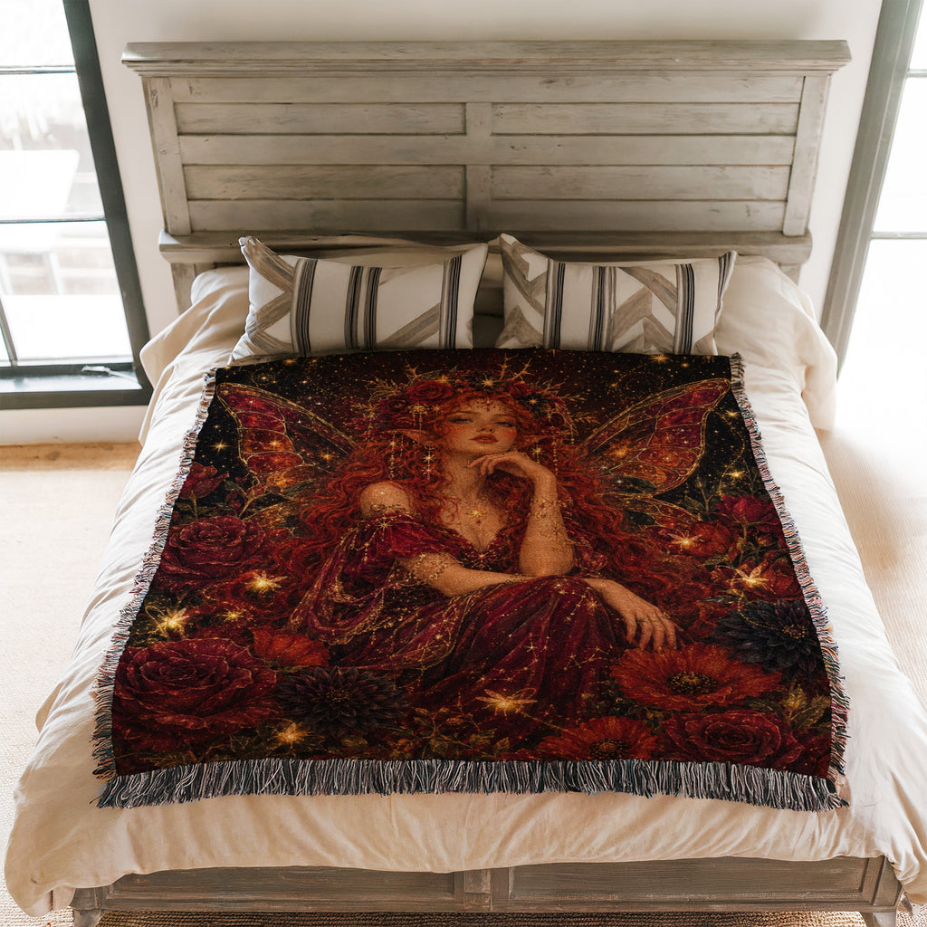 The Crimson Rose Fairy