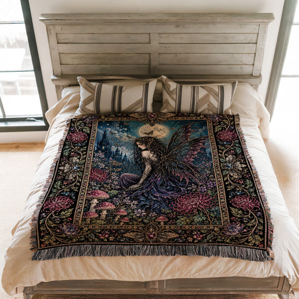 Moonlit Fairy of the Vale Blanket