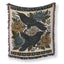 Ravens & Chrysanthemums Blanket