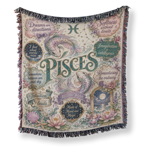 Pisces – Dreaming Waters Zodiac Blanket