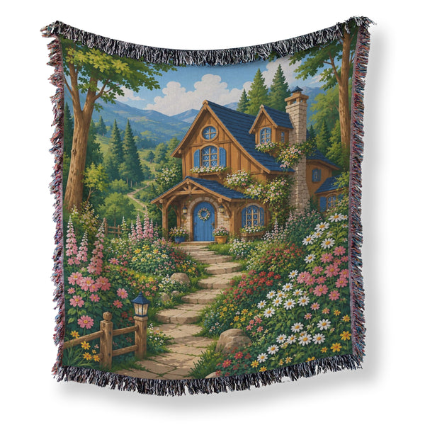 Wildflower Cottage in the Vale Blanket