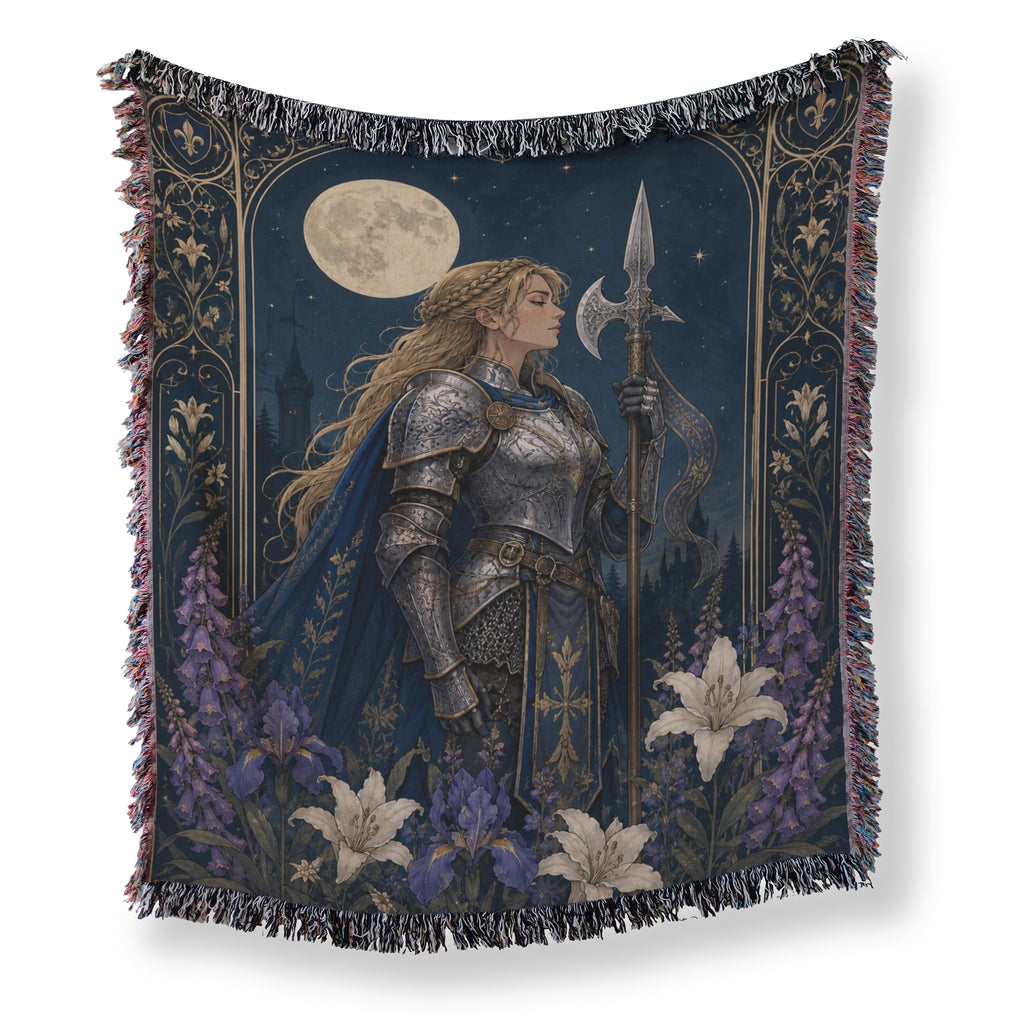 The Moonlit Sentinel Blanket