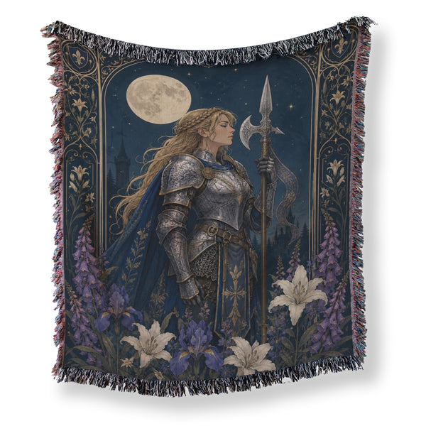 The Moonlit Sentinel Blanket