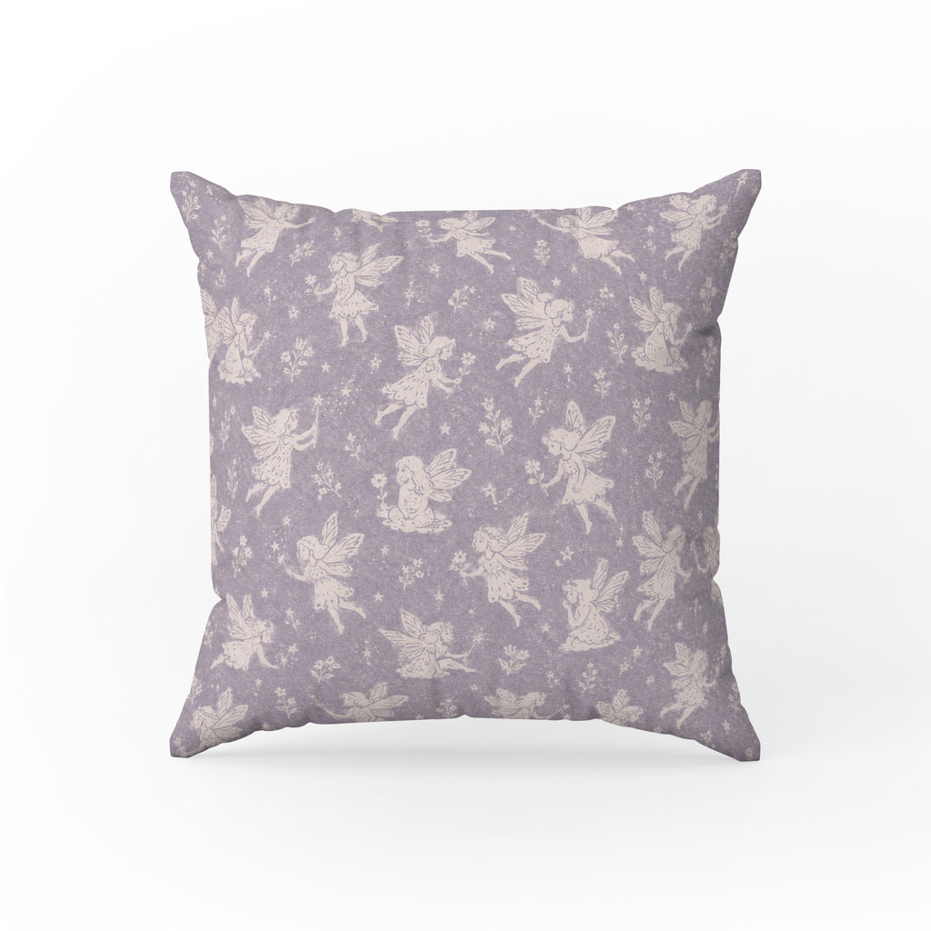 Moonlit Fairies – Lavender Fantasy Pillow