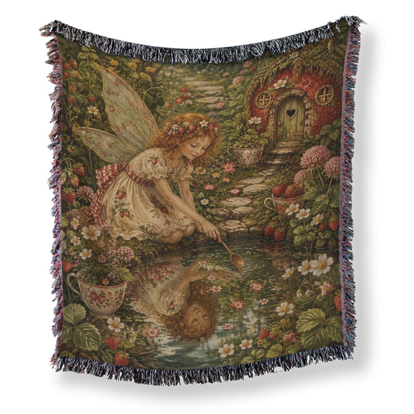 Strawberry Cottage Fairy Blanket