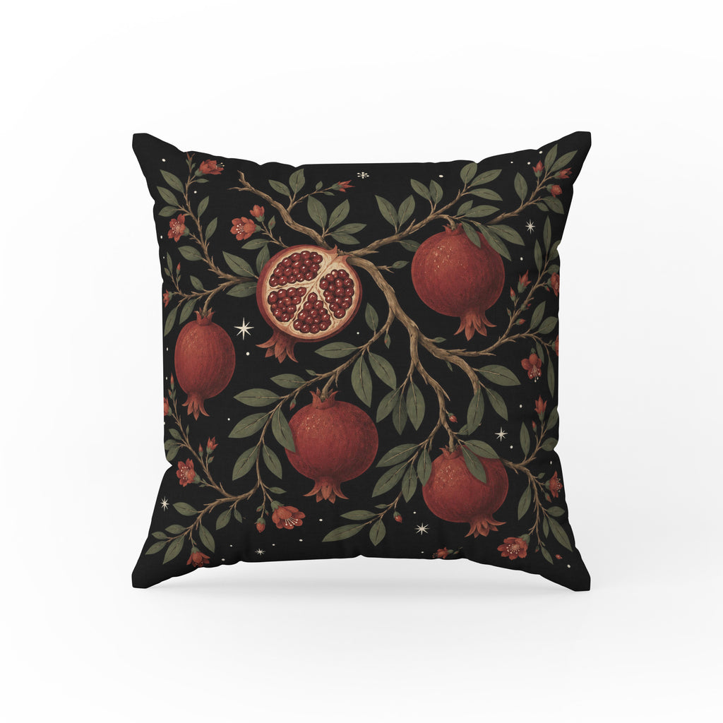 Pomegranate Constellation – Celestial Botanical Pillow