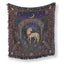 The Wisteria Unicorn Garden Blanket