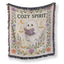 Cozy Spirit Reading Ghost Blanket