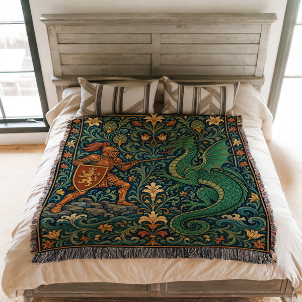The Green Wyrm at the Water’s Edge Blanket