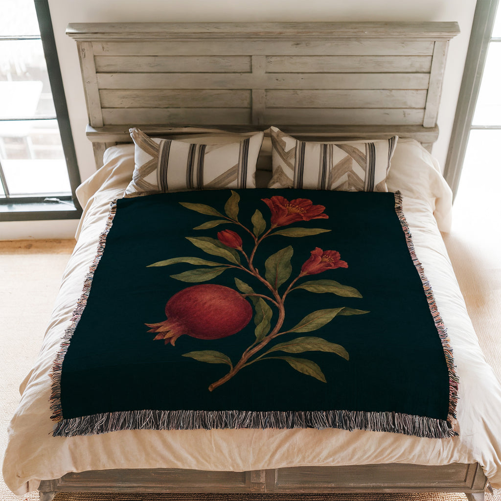 The Pomegranate Blossom Blanket