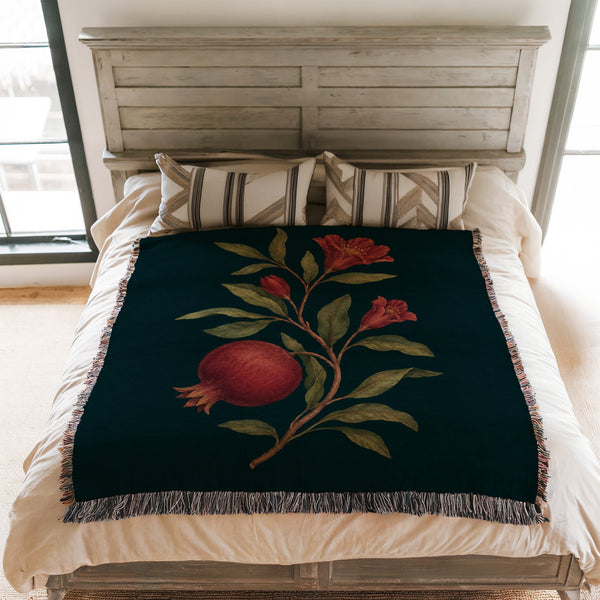 The Pomegranate Blossom Blanket