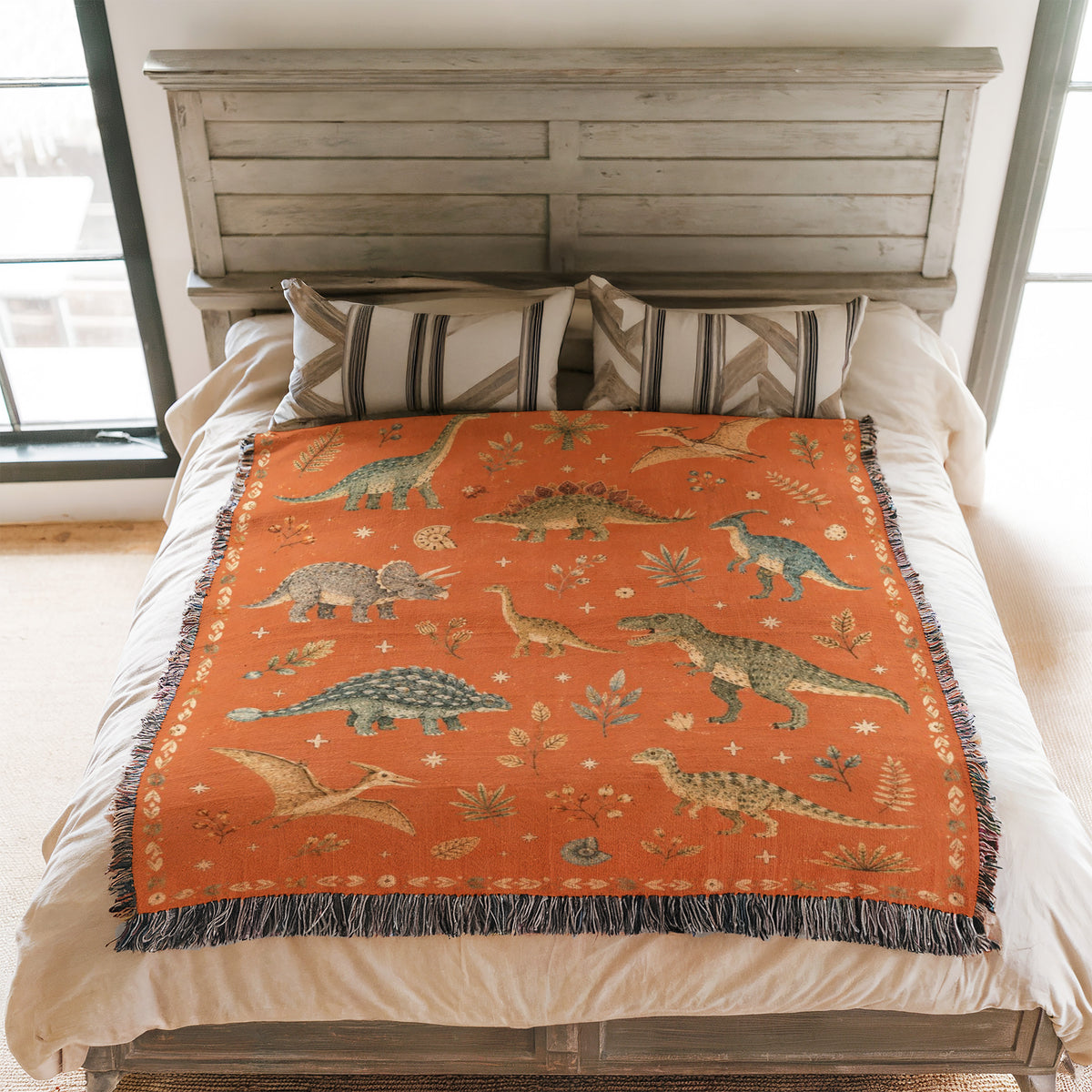 Prehistoric Friends Dinosaur Blanket
