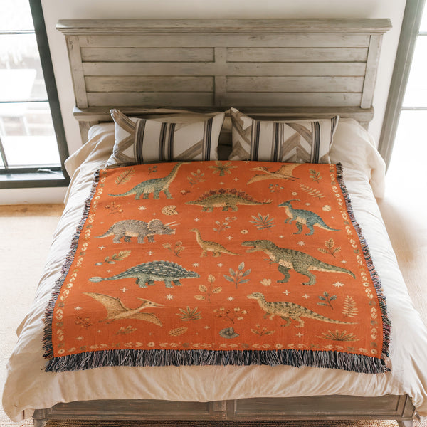 Prehistoric Friends Dinosaur Blanket