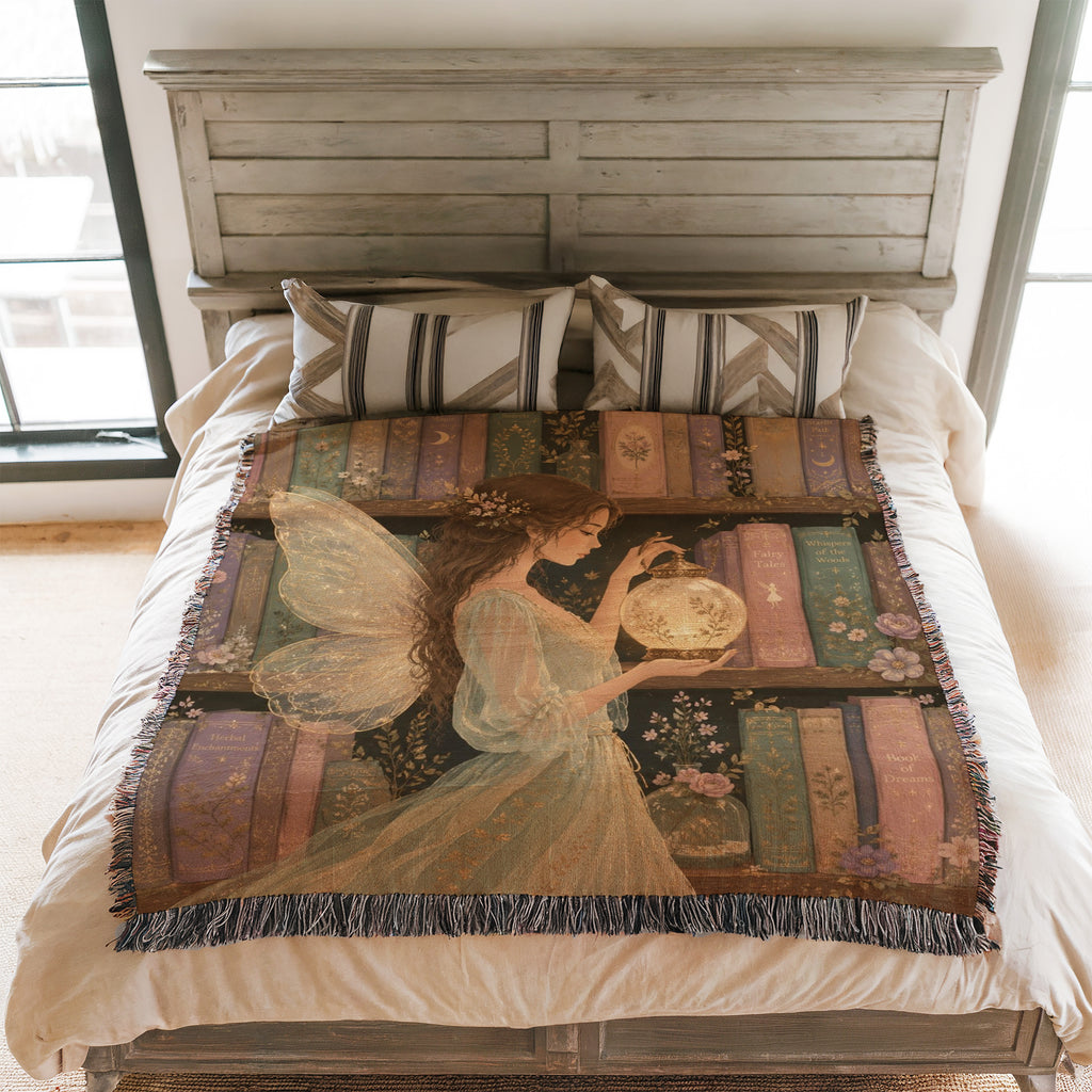 The Fairy's Lantern Library Blanket