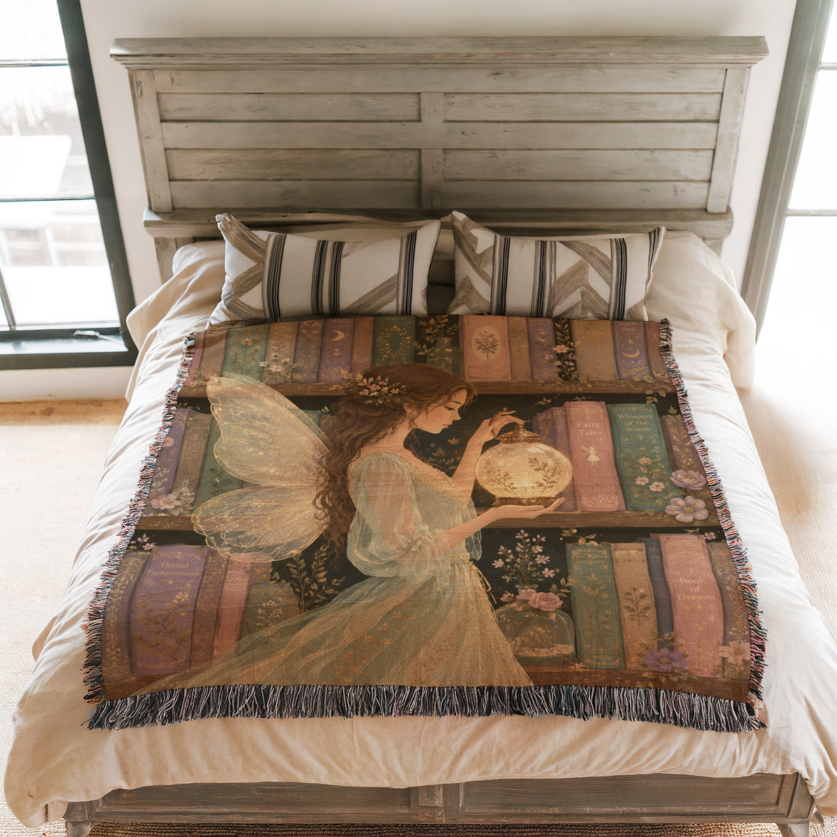 The Fairy's Lantern Library Blanket
