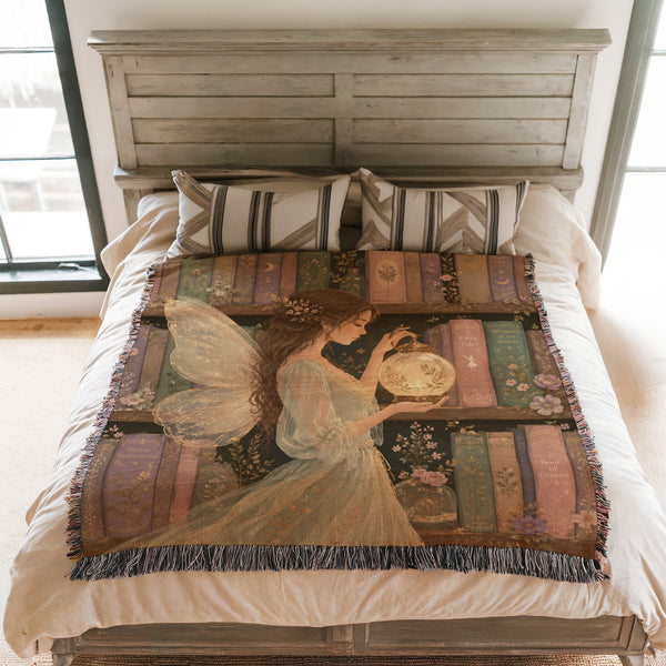 The Fairy's Lantern Library Blanket