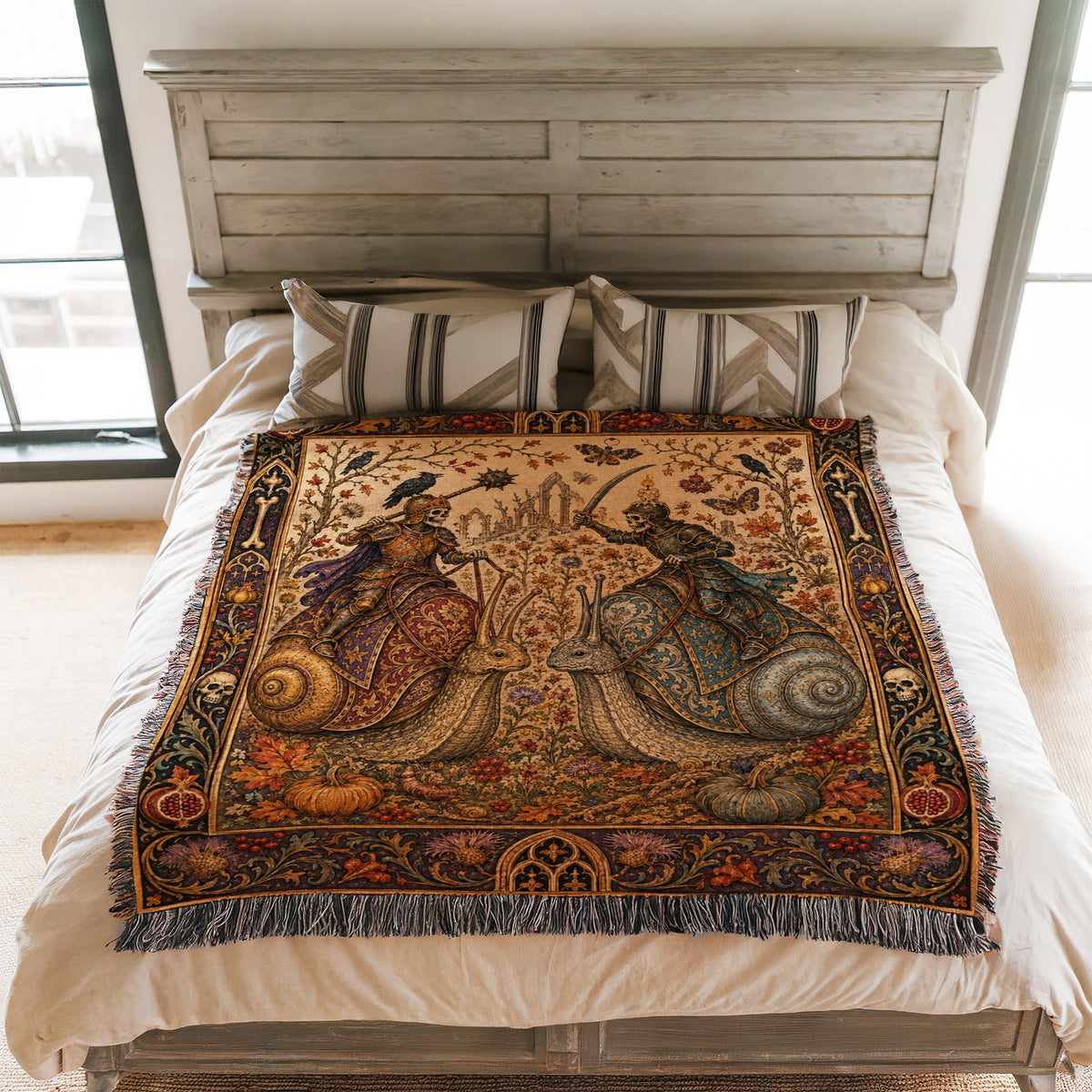 The Snail Knights’ Duel Blanket