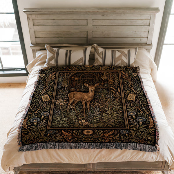Virgo Herbal Garden Zodiac Blanket